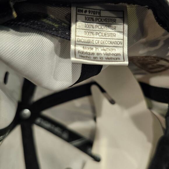 North Carolina Tar Heels Strapback Hat Cap Real Tree NC Camo Embroidered TOW - Picture 9 of 9